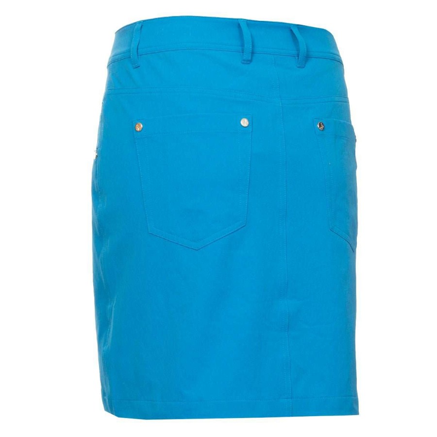 Shorts & Skorts * | Green Lamb Ladies Tatum Golf Skort Sg14305 Cobalt