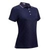 Polo Shirts * | Callaway Ladies All Over Chevron Golf Polo Shirt Cgks9011 Peacoat 410