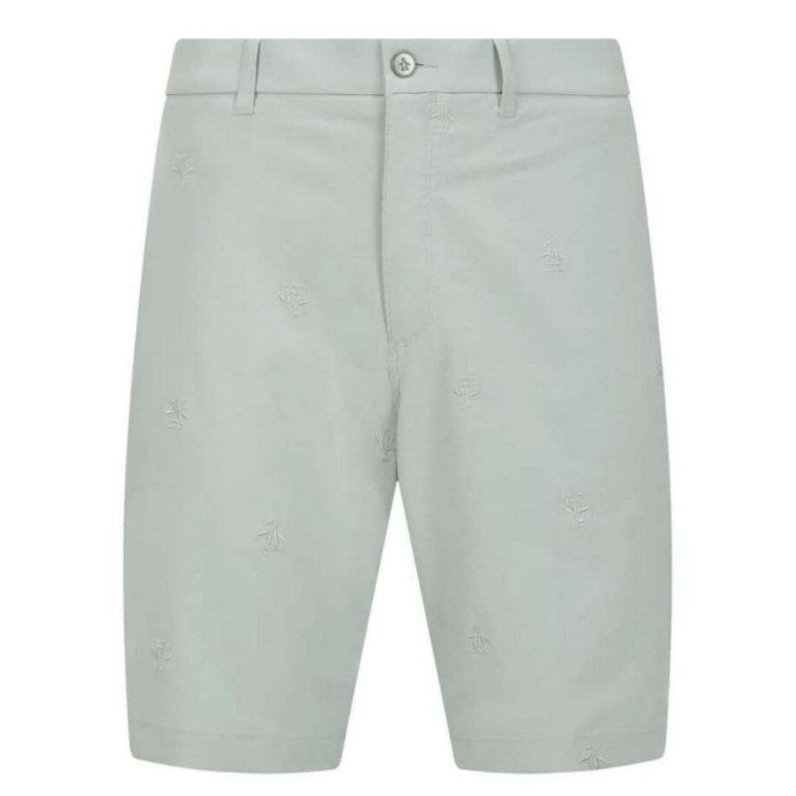 Shorts * | Original Penguin Easy Golf Shorts Ogbs9005Gg Pearl Blue 059