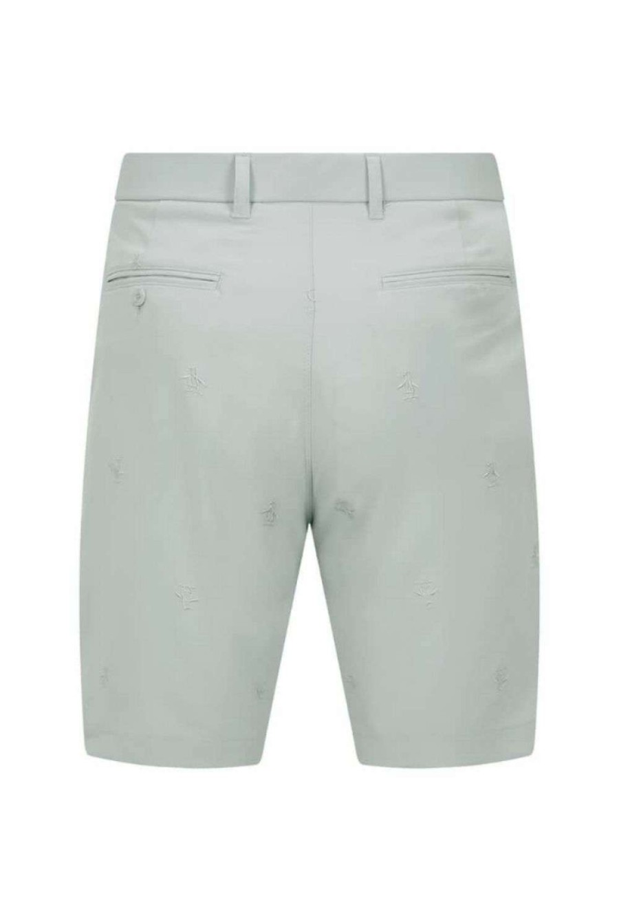 Shorts * | Original Penguin Easy Golf Shorts Ogbs9005Gg Pearl Blue 059